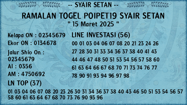 Prediksi Poipet19