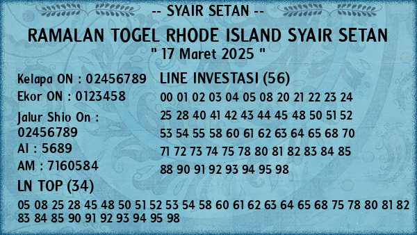 Prediksi Rhode Island