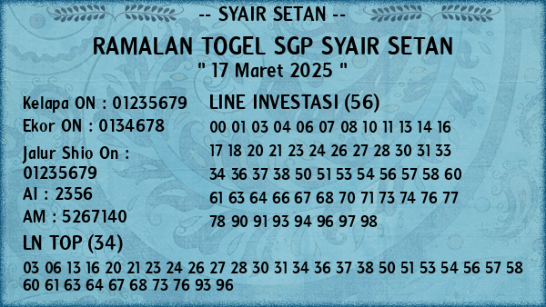 Prediksi SGP