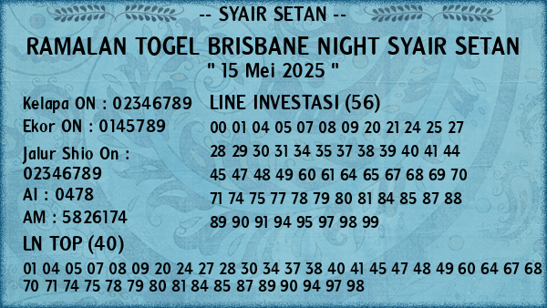 Prediksi Brisbane Night