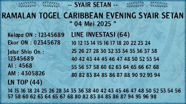 Prediksi Caribbean Evening