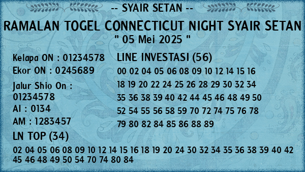 Prediksi Connecticut Night