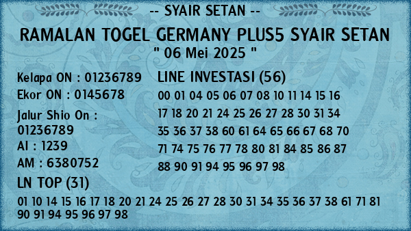 Prediksi Germany Plus5