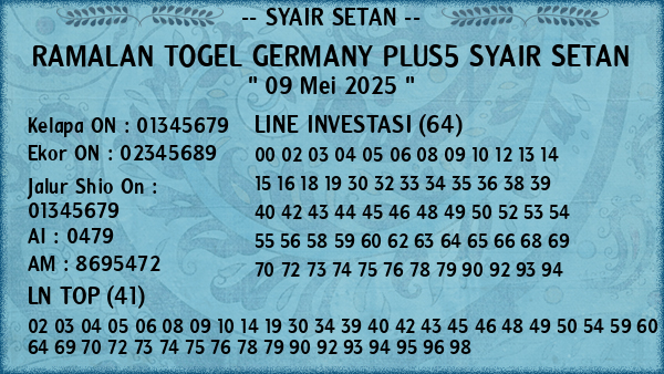 Prediksi Germany Plus5