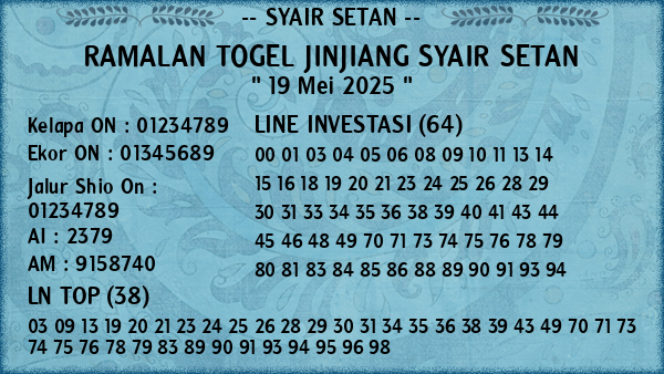 Prediksi Jinjiang