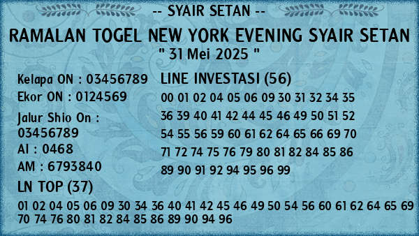 Prediksi New York Evening