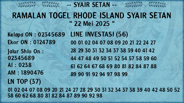 Prediksi Rhode Island