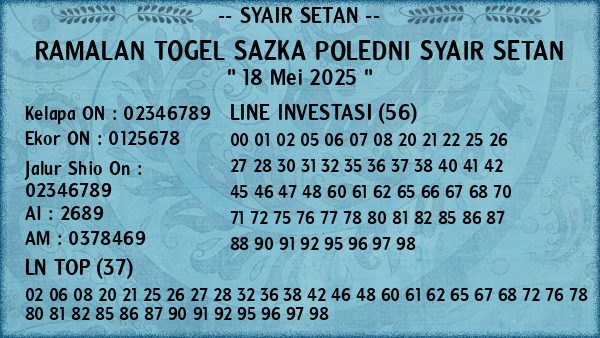 Prediksi Sazka Poledni