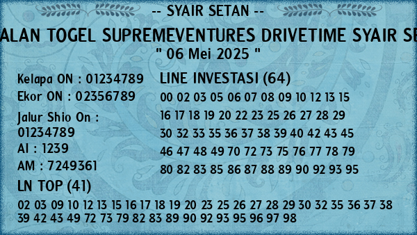 Prediksi Supremeventures Drivetime