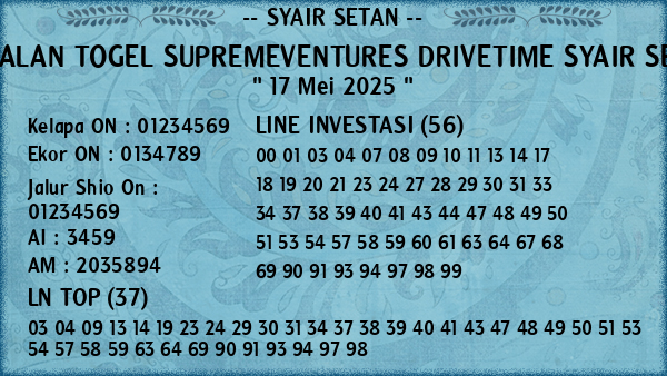 Prediksi Supremeventures Drivetime