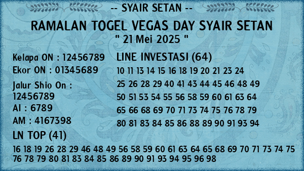 Prediksi Vegas Day