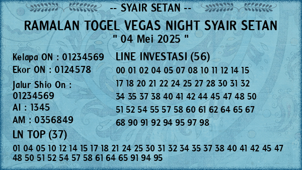 Prediksi Vegas Night