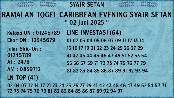 Prediksi Caribbean Evening