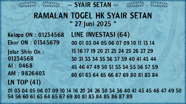 Prediksi HK