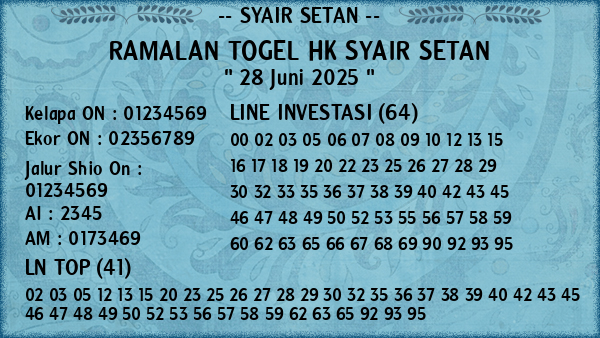 Prediksi HK