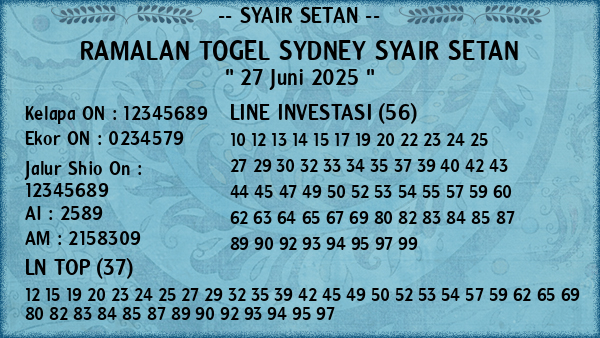 Prediksi Sydney