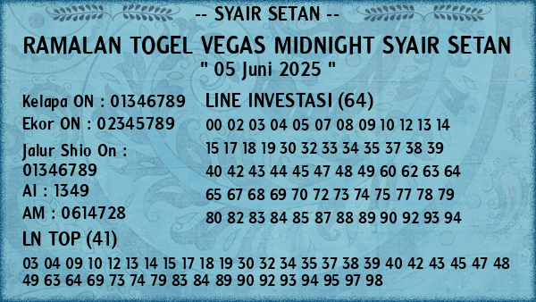 Prediksi Vegas Midnight