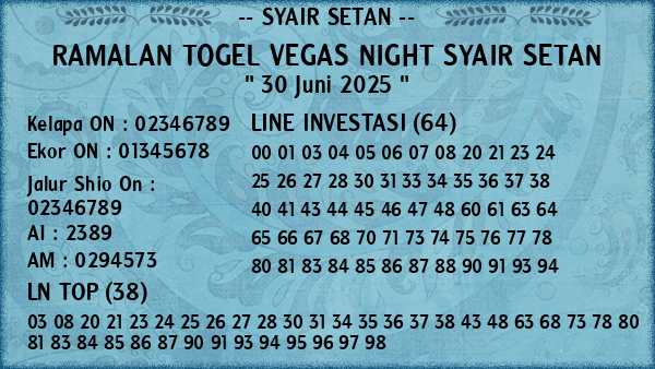 Prediksi Vegas Night