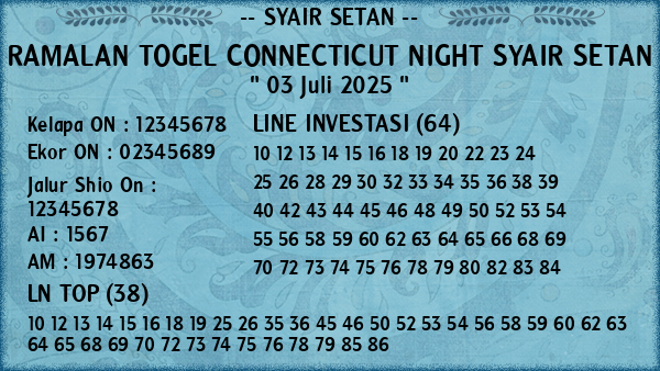 Prediksi Connecticut Night