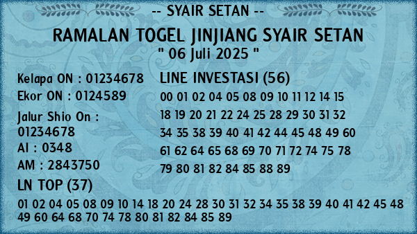 Prediksi Jinjiang