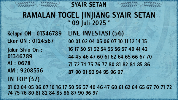 Prediksi Jinjiang