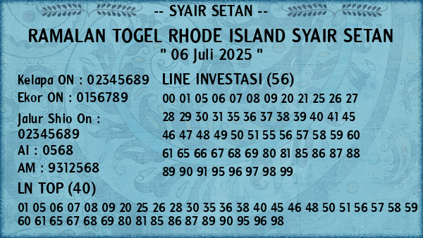 Prediksi Rhode Island