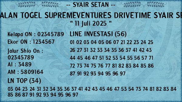 Prediksi Supremeventures Drivetime