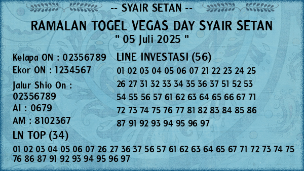 Prediksi Vegas Day