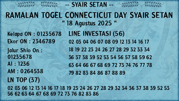 Prediksi Connecticut Day