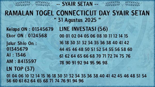 Prediksi Connecticut Day