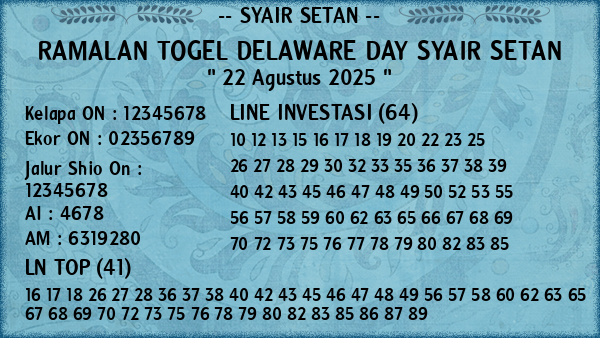Prediksi Delaware Day