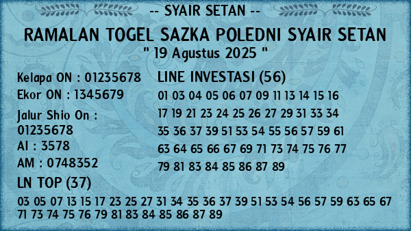 Prediksi Sazka Poledni
