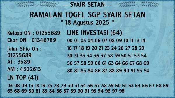 Prediksi SGP