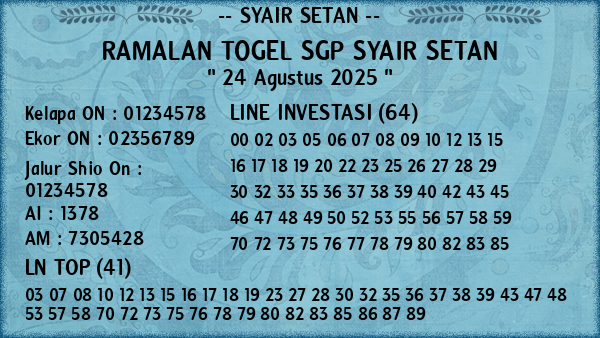 Prediksi SGP