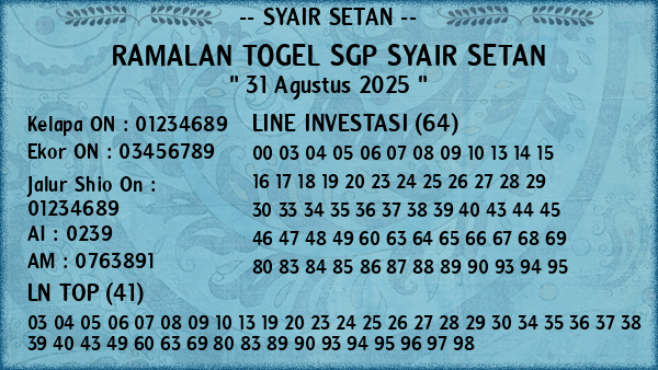 Prediksi SGP