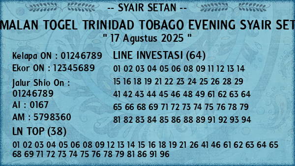 Prediksi Trinidad Tobago Evening