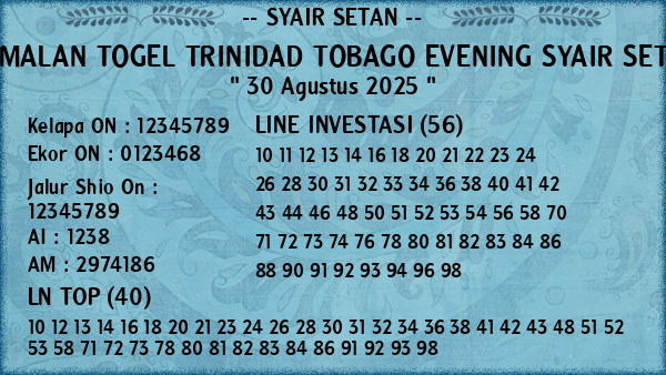 Prediksi Trinidad Tobago Evening