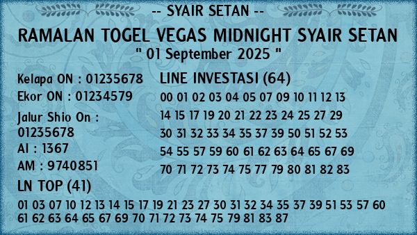 Prediksi Vegas Midnight