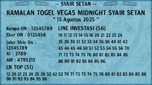 Prediksi Vegas Midnight