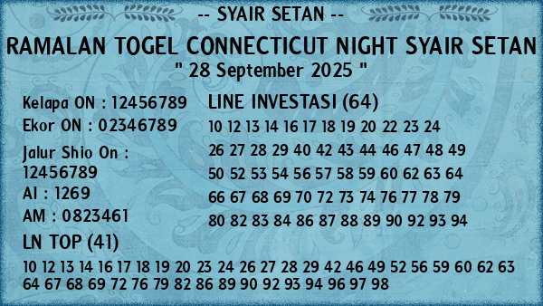 Prediksi Connecticut Night