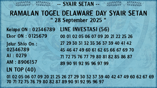 Prediksi Delaware Day