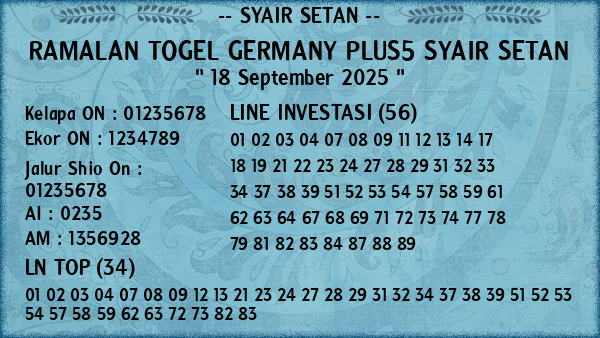 Prediksi Germany Plus5
