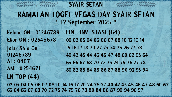 Prediksi Vegas Day