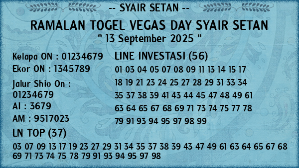 Prediksi Vegas Day