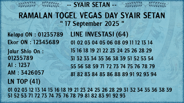 Prediksi Vegas Day