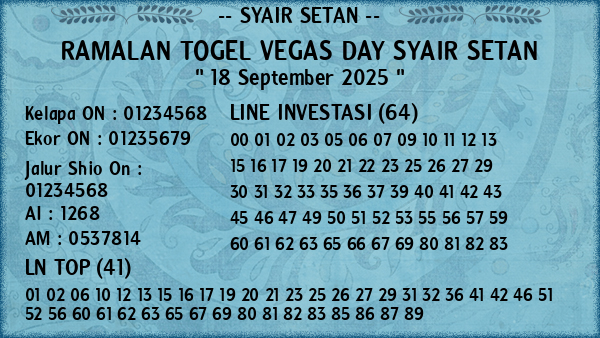 Prediksi Vegas Day