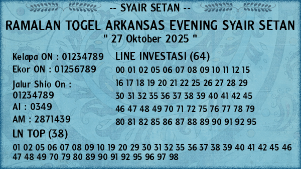 Prediksi Arkansas Evening