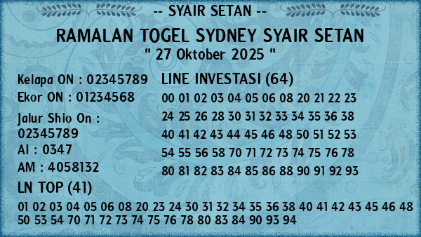 Prediksi Sydney