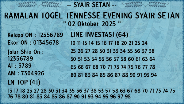Prediksi Tennesse Evening