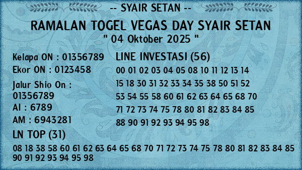 Prediksi Vegas Day